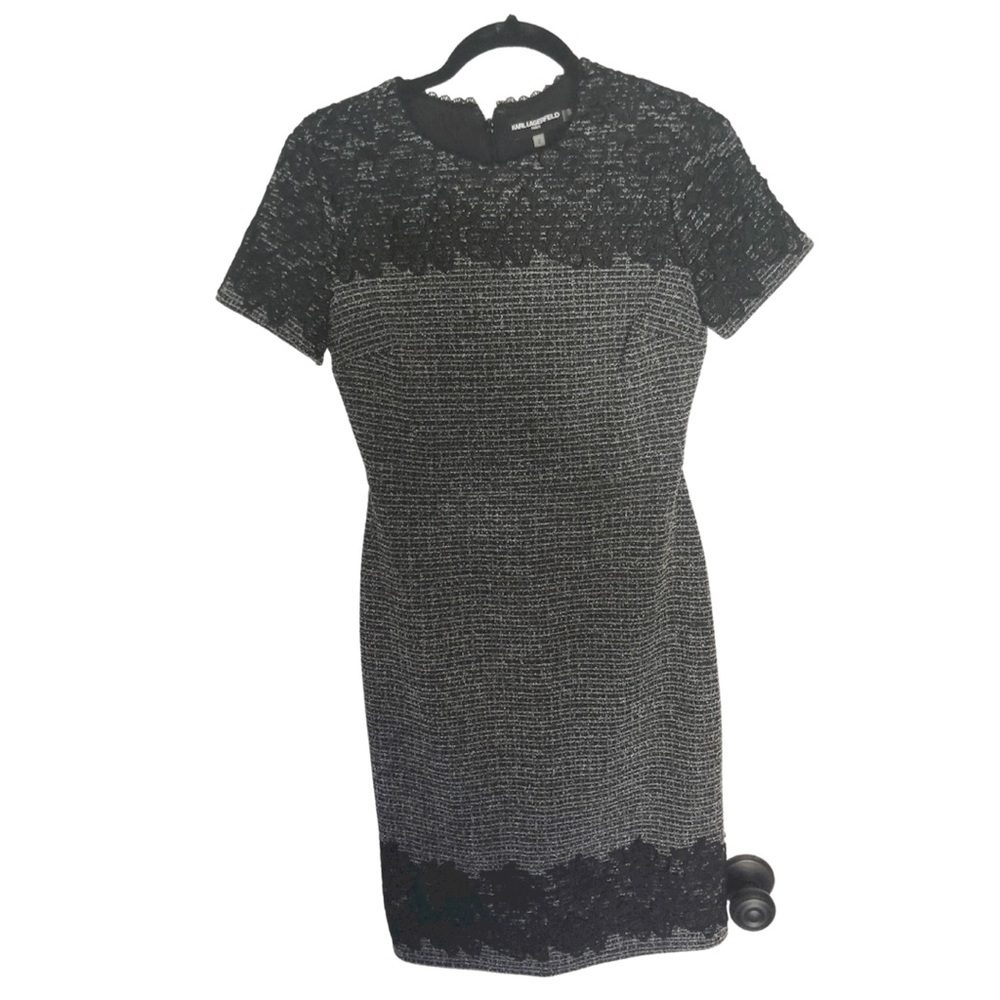 Karl Lagerfeld Tweed Dress
